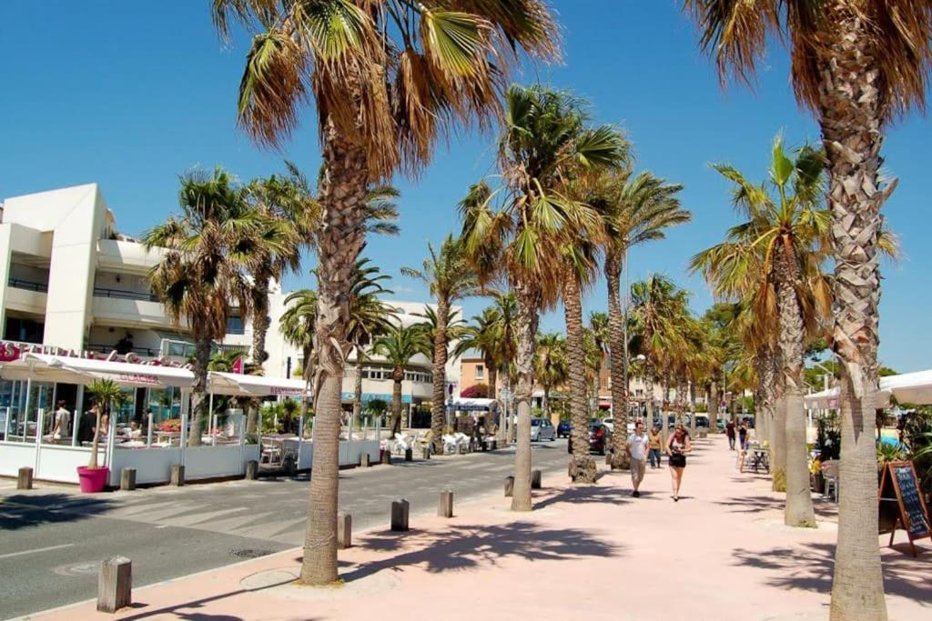 Blue Summer Vibes Duplex Studio For 4P, Ac, Sea View, Parking, Beach At 50M, Spa Access -3 La Ciotat Eksteriør billede