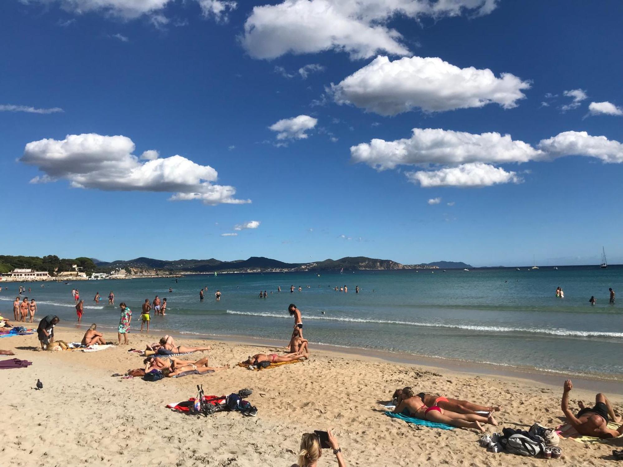 Blue Summer Vibes Duplex Studio For 4P, Ac, Sea View, Parking, Beach At 50M, Spa Access -3 La Ciotat Eksteriør billede